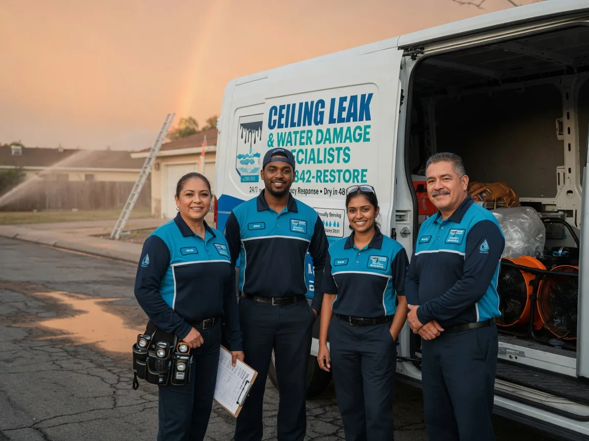 Ceiling Leak Cleanup company in Dickens, IA