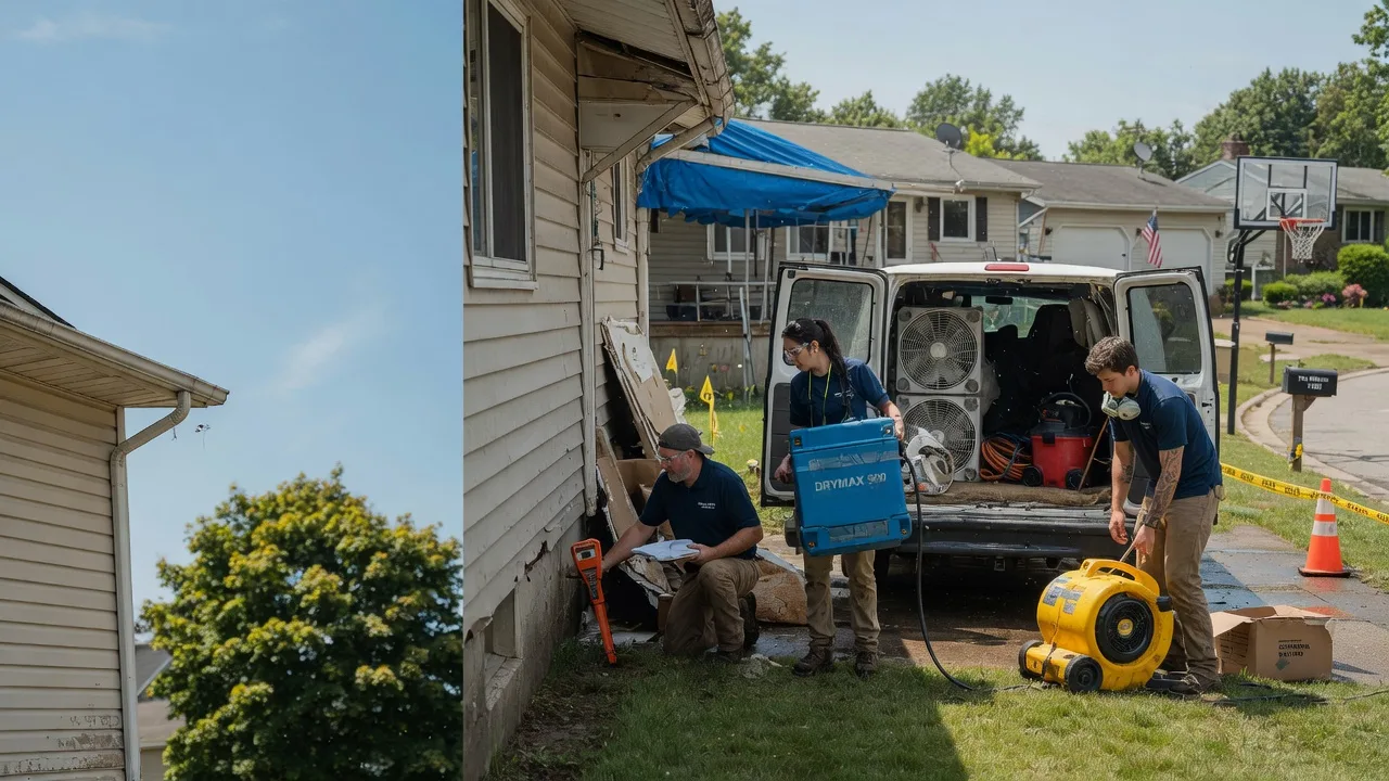 Ceiling Leak Cleanup in Dickens, IA near me